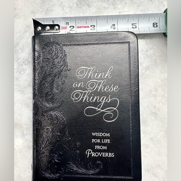 Think on These Things: Wisdom for Life from Proverbs (Faux Leather) - Picture 3 of 7